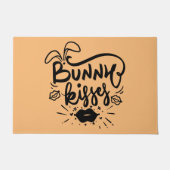 Bunny kisses doormat deurmat (Voorkant)