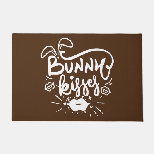 Bunny Kisses Doormat Deurmat (Voorkant)
