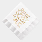 Bunny Kisses Pâques Voeux Nom personnalisé (Droite)