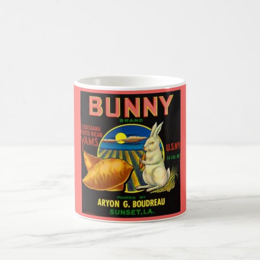 Bunny Label Coffee Mok (Center)