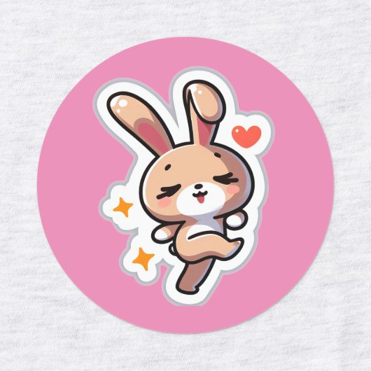 Bunny Labels (Design 2)