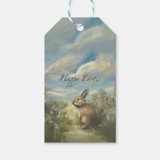 Bunny Lane EASTER Cadeaulabel (Voorkant)
