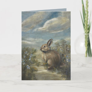 Bunny Lane [lege ruimte] 5 x 7" Kaart