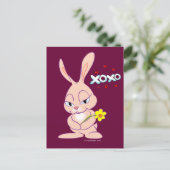 Bunny Love Briefkaart (Staand voorkant)