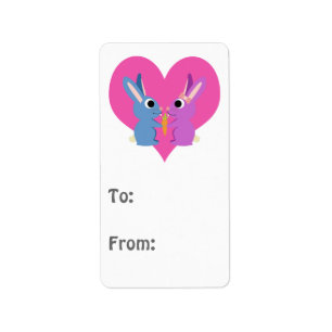 Bunny Love Etiket