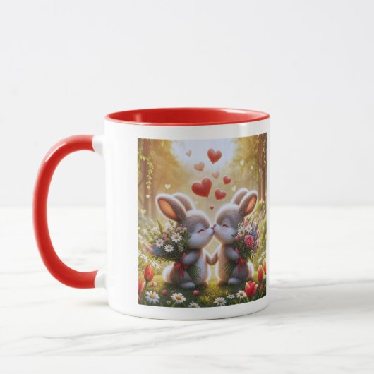 Bunny Love Mug (Gauche)