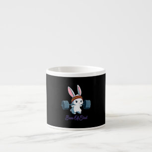 Bunny Lover Gym Workout Funny van Ness Rabbit Bunn Espresso Kop