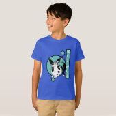Bunny lovers t shirt voor kinderen (Voorkant volledig)