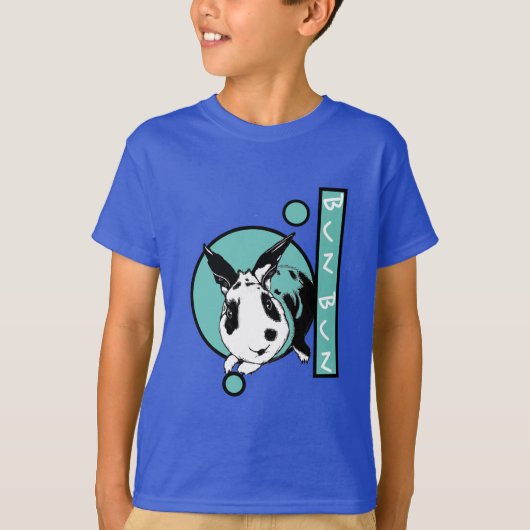 Bunny lovers t shirt voor kinderen (Voorkant)