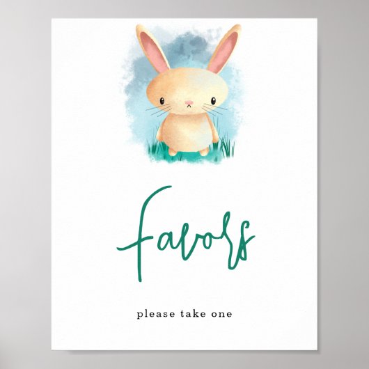 Bunny Merci / Favorables Affiche (Devant)