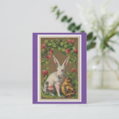  Bunny met Briefkaart (Staand voorkant)