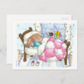 Bunny met briefkaart van Bugs (Voorkant / Achterkant)