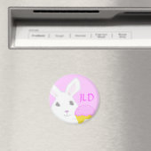 Bunny met Cup Magneet (Insitu (Vaatwasser))