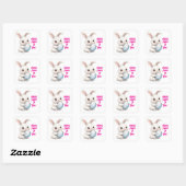 Bunny met Egg Easter Sticker (Vel)