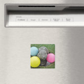 Bunny met gekleurde golfballen magneet (Insitu (Vaatwasser))
