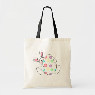 Bunny met Polka Dot Eishirts en cadeautjes Tote Bag