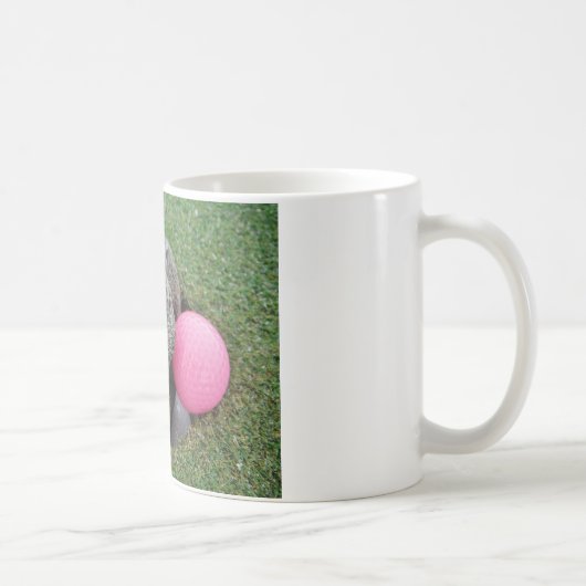 Bunny met roze blauw geel ei koffiemok (Rechts)