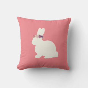 Bunny met Sierkussen voor het schilderen van bloem