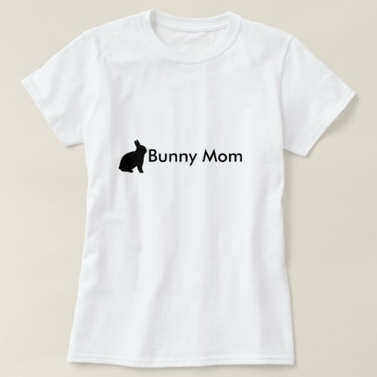 Bunny Mom  T-shirt (Design voorkant)