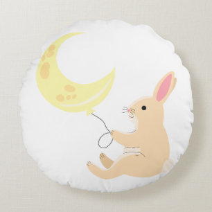 Bunny & Moon Ballon Kussen