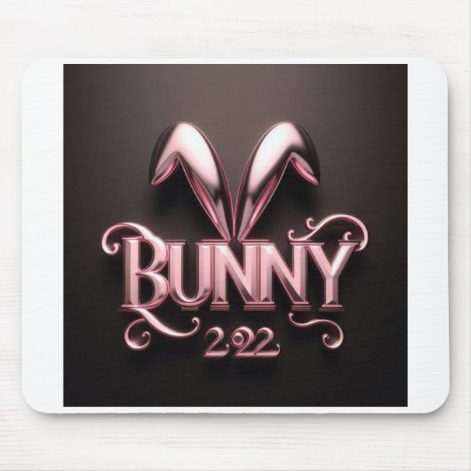 Bunny mousepad muismat (Voorkant)