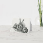 Bunny Notecards Kaart (Voorkant)