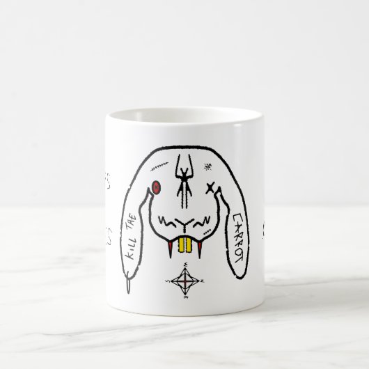 Bunny of Doom v3 Coffee Mug (Centre)