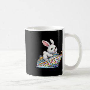 Bunny op cruiseschip Paaseieren Kostuum Kinder Tod Koffiemok