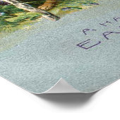 Bunny Paaseieren  Poster (Hoek)