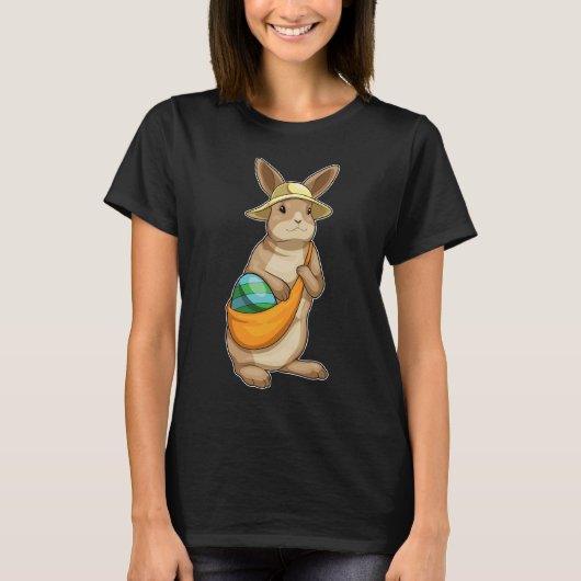Bunny Paaseierzak T-shirt (Voorkant)