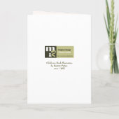 Bunny. PaasKaarten Feestdagen Kaart (Achterkant)