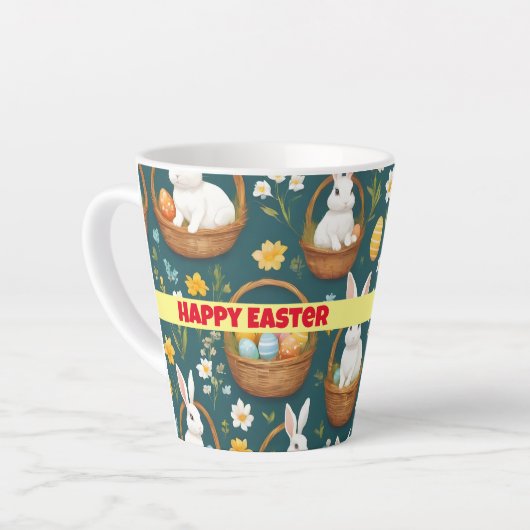 Bunny Paasmodern Collectie Latte Mok (Linkerhoek)