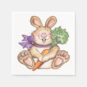 Bunny - Papier Napkins Servetten