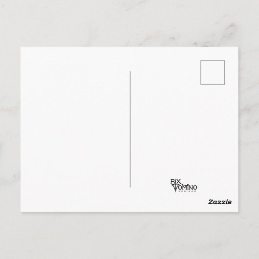 Bunny Pastel Briefkaart (Achterkant)