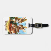 Bunny Patch Bagagelabel (Voorkant horizontaal)