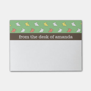 Bunny Pattern Post-it® Notes