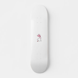 Bunny pinging skateboard