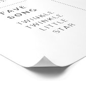 Bunny Pink Balloon Poster (Hoek)