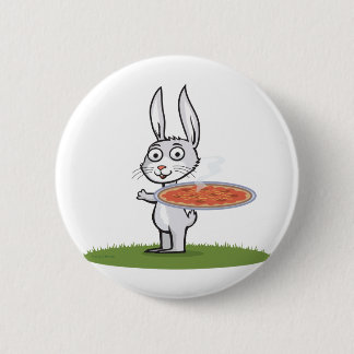 Bunny Pizza Ronde Button 5,7 Cm