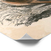 Bunny Poster afdrukken (Hoek)