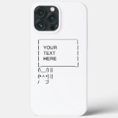 Bunny Protest Sign/ ASCII Text Art Case-Mate iPhone Case (Achterkant)