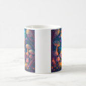 Bunny Queen Imaginaire Forêt Illustration Mug (Centre)