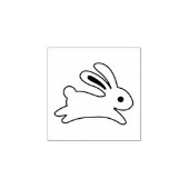 Bunny Rabbit 2 Rubberstempel (Afrduk)