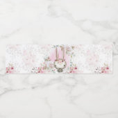 Bunny Rabbit Baby shower bouteille d'eau Étiquette (Étiquettes simples)