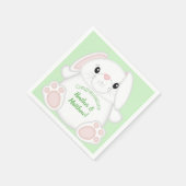 Bunny Rabbit Baby shower Servet (Hoek)
