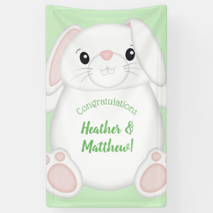 Bunny Rabbit Baby shower Spandoek