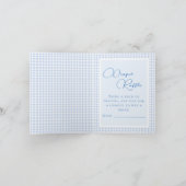 Bunny Rabbit Blue Baby shower (Binnen)