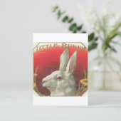  Bunny Rabbit Briefkaart (Staand voorkant)