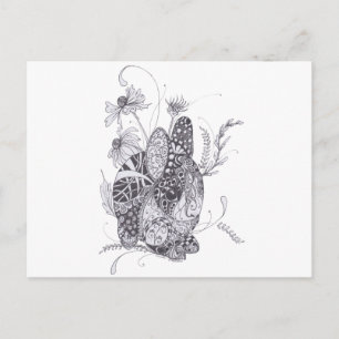 Bunny Rabbit Briefkaart