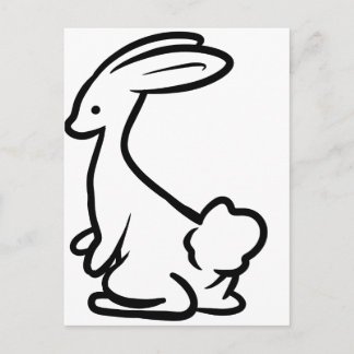Bunny Rabbit Briefkaart